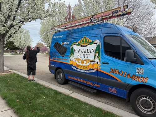 Vehicle Branding w Ladder rack ready for service 