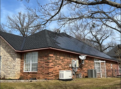 Solar Roofing in Idaho. Solstice shingles 20kw power system