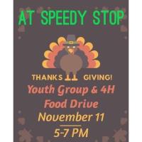 Youth Group & 4H Food Drive