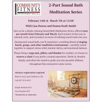 2-Part Sound Bath Series