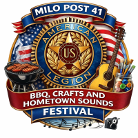 2026 REGISTRATION FOR Milo Post 41 BBQ, Crafts and Hometown Sounds Festival