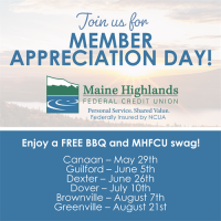 Maine Highlands Federal Credit Union - Member Appreciation Day in Guilford