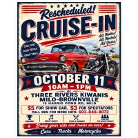 Three Rivers Kiwanis Cruise-In Rescheduled
