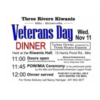 Three Rivers Veterans Day Dinner