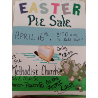 Easter Pie Sale