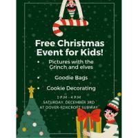 Pics with the Grinch & Cookie Decorating