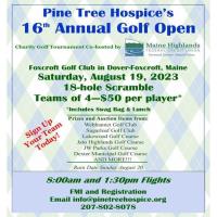 Pine Tree Hospice's 16th Annual Golf Open