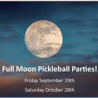 Full Moon Pickleball Party