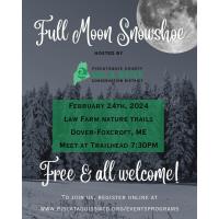 Full Moon Snowshoe at Law Farm Nature Trails