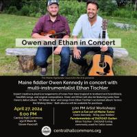Owen Kennedy and Ethan Tischler in Concert