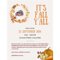 It's Fall Y'All - Guilford Bed & Breakfast Open House