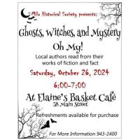 Ghosts, Witches, & Mystery! Oh My!