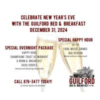 The Guilford Bed & Breakfast: Celebrate New Year's Eve