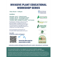Invasive Plant Educational Workshop Series