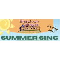 Community Summer Sing- Every Wednesday through August 27th!