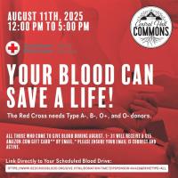 Central Hall Commons Hosts American Red Cross Blood Drive