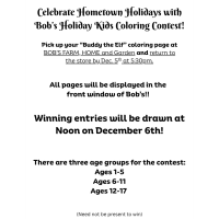 Holiday Kids Coloring Contest