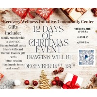 12 Days of Christmas- Recovery Wellness Community Center