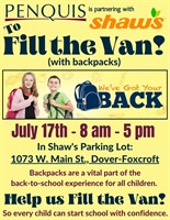 Fill the Van for We've Got Your Back!