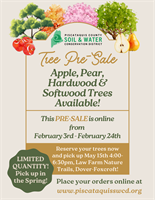 PCSWCD's Tree Pre-Sale!