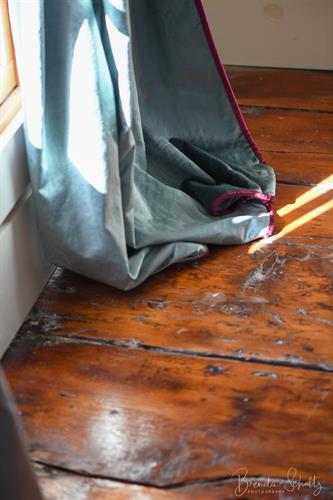 Original barn plank floors add charm and warmth Original barn plank floors add charm and warmth