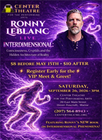 Ronny LeBlanc: Consciousness, Cryptids, and the Hidden Architecture