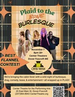 Fall Burlesque Show: Plaid to the Bone