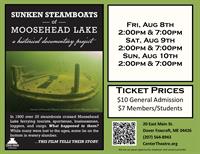 Sunken Steamboats of Moosehead Lake