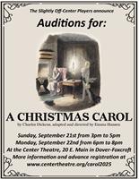 A Christmas Carol: Auditions