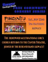 Pihcintu: A Free Concert