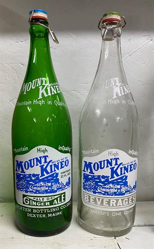 In addition to milk bottles, we've got many soda and other types of bottles, including many local.