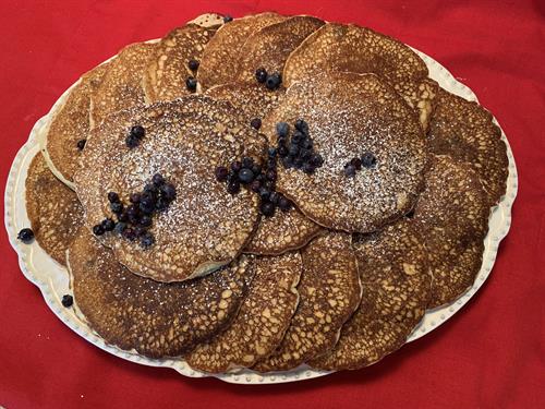 Wild Maine Blueberry Pancakes