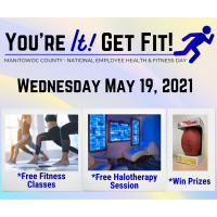 You’re It! Get Fit! Manitowoc County – National Employee Health & Fitness Day