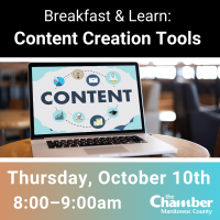 Breakfast & Learn: Content Creation Tools