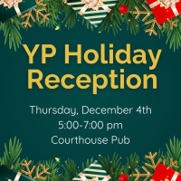 YP Holiday Reception at Courthouse Pub