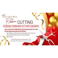 Ribbon Cutting St. Francis of Assisi Parish