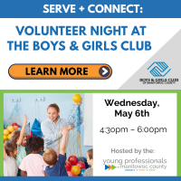Serve + Connect: Volunteer Night at the Boys & Girls Club