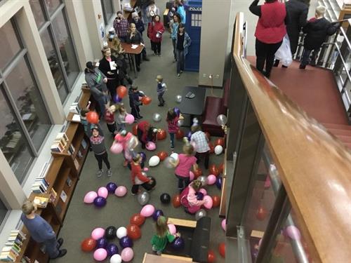 New Year's fun at the Library!