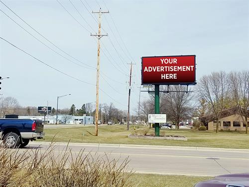 Digital Billboard #500 at S. Rapids Road & Expo Drive