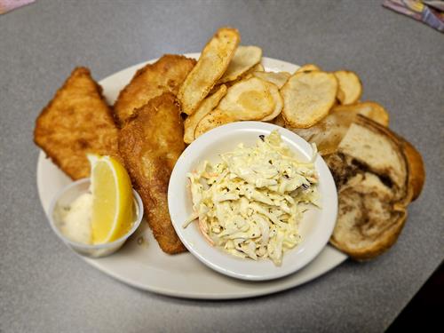 Wisconsin Friday Fish Fry - Beer Battered Cod