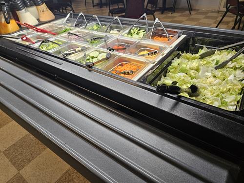 Soup and Salad Bar - Fresh and Delicious