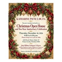 Ribbon Cutting - Katharine Payne Law, P.A. (2 year Anniversary)