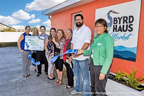 Byrd Haus Market Ribbon Cutting  02-27-2024