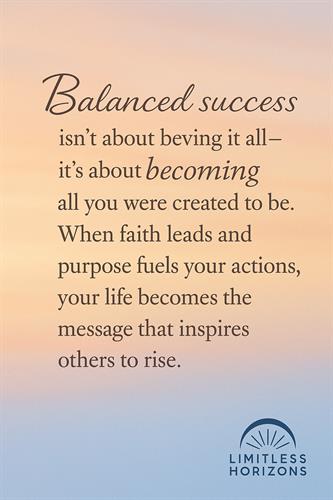 Balanced Success 