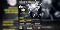 Escorted Chrome and Courage Ride