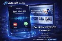 Charlotte County Businesses Can Now Have Websites That Answer Verbally to Visitors: Answer Questions/Book Appointments + More!