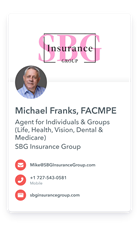 Michael Franks, FACMPE - Independent Insurance Broker Michael Franks, FACMPE - Independent Insurance Broker