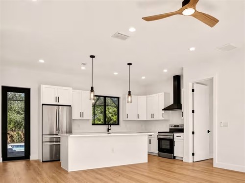 Finished Kitchen Interior