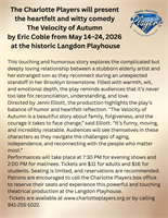 The Velocity Of Autumn Press Release