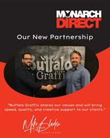 Monarch Direct & Buffalo Graffix Team Up!
